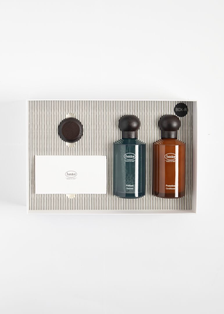 Leather Beauty Routine Box-R